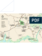 Area Map of Zion National Park