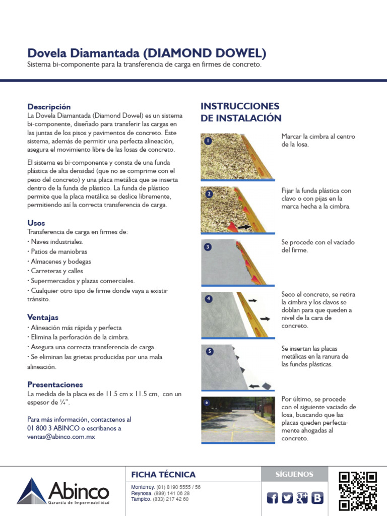 Diamond Dowel | PDF