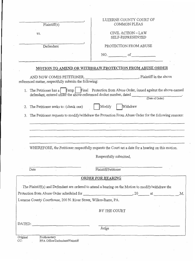 Motion To Amend or Withdraw Order - Fillable - (ENG) v1 | PDF