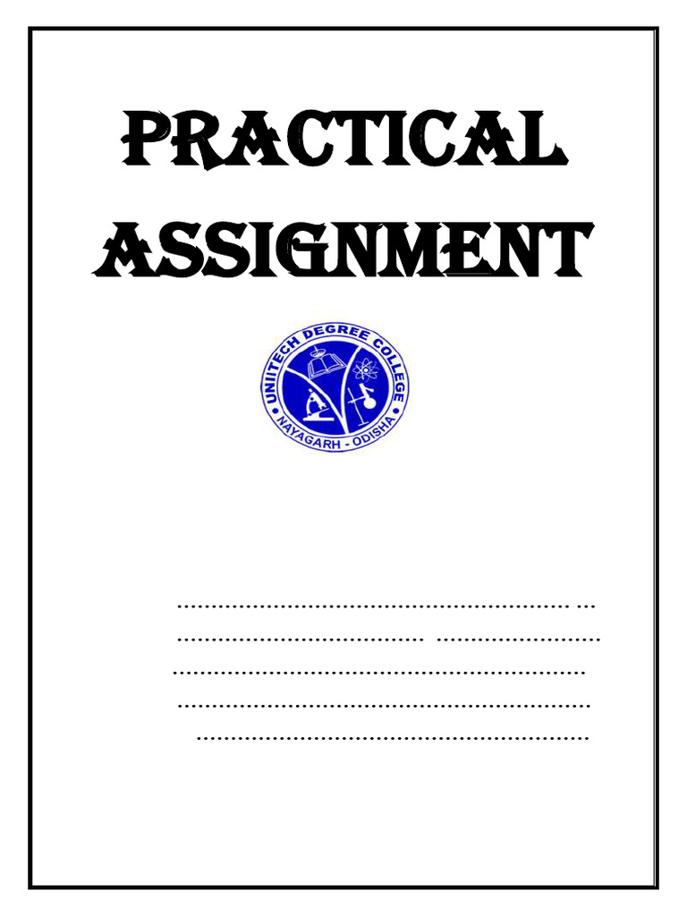 Practical Assignment | PDF