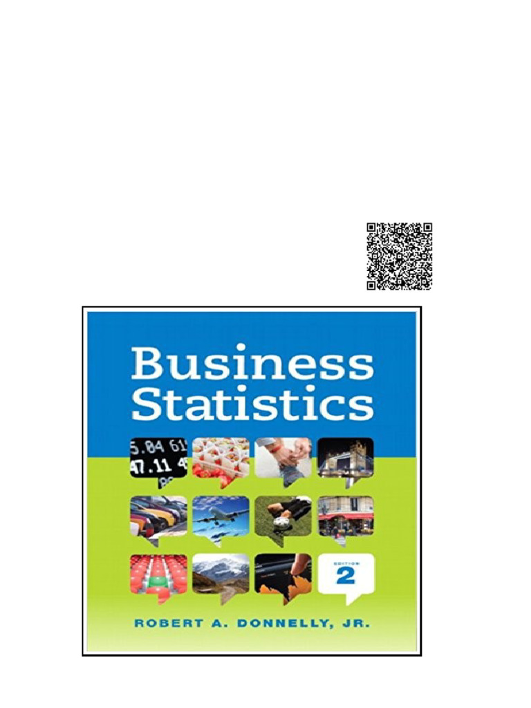 (Ebook PDF) Business Statistics 2nd Edition by Robert A. Donnelly | PDF ...