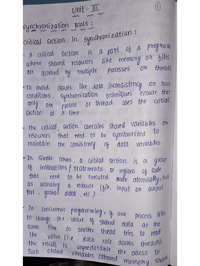 Os Notes | PDF