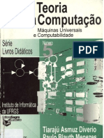 TEORIA DA COMPUTAÇÃO Máquinas Universais e Computabilidade