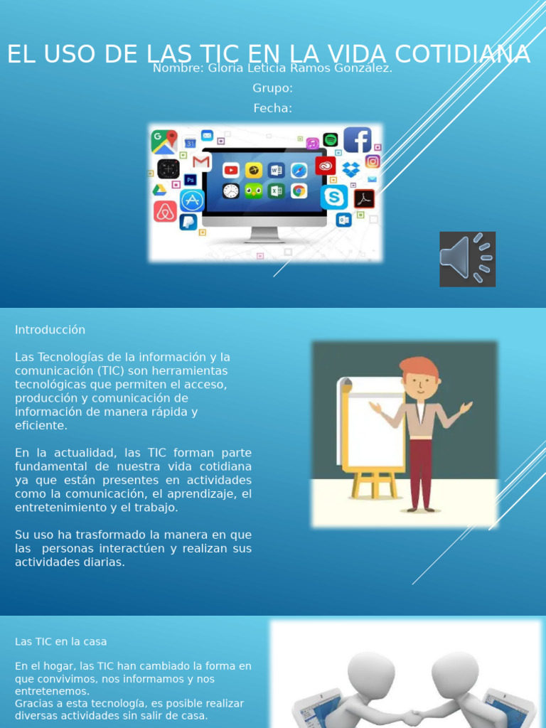 El Uso de Las TIC en La Vida Cotidiana | PDF | Tecnología de ...