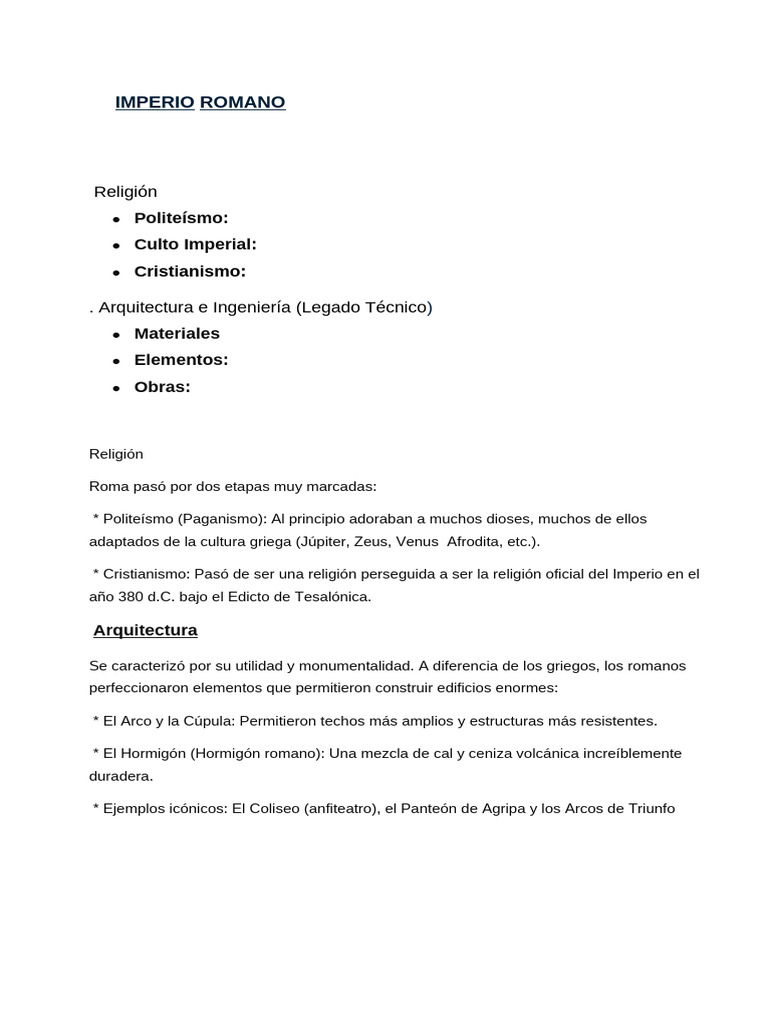 Imperio Romano | PDF