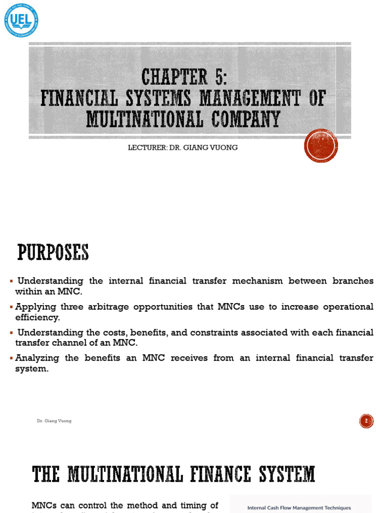 Chapter 5 - International Financial System | PDF | Taxes ...