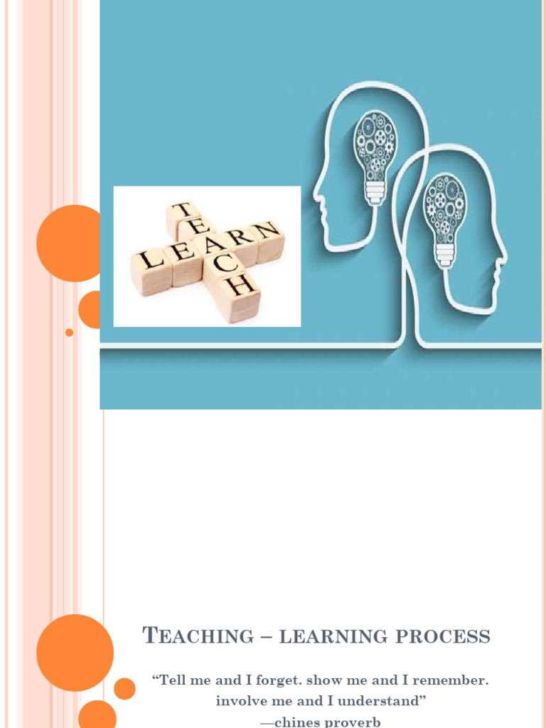 Teaching - Learning Process Part-2 | PDF
