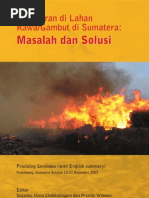 Download Kebakaran Di Rawa Lahan Atau Gambut Di Sumatra Masalah Dan Solusi by Faisol Faisol Rahman SN101467396 doc pdf