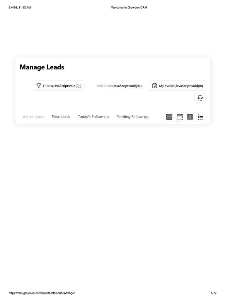 CRM | PDF