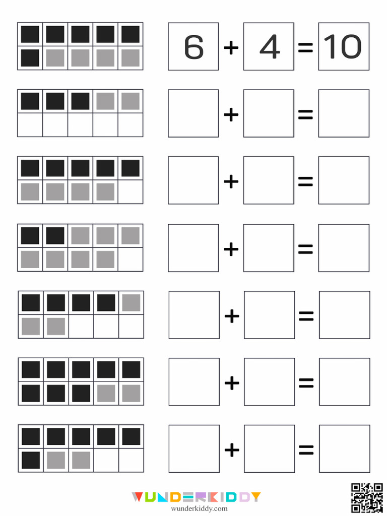 Wunderkiddy Visual Addition | PDF