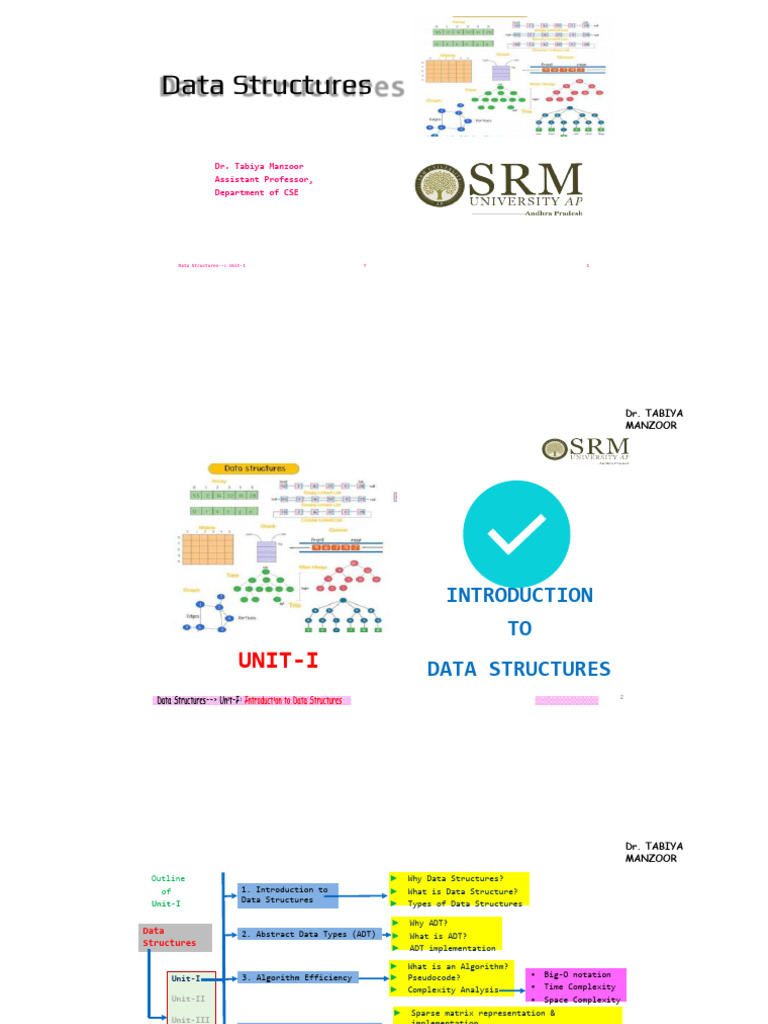Unit 1 Stacks and Queues Complete | PDF | Matrix (Mathematics) | Time ...