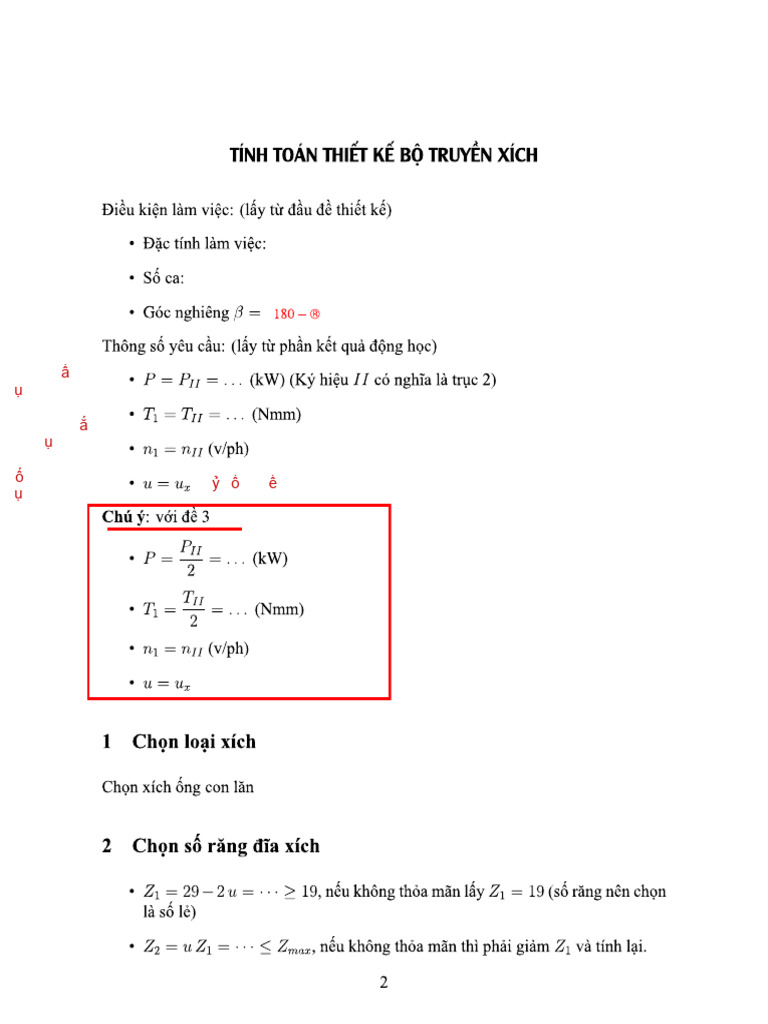 TL.2 - Tinh Toan Bo Truyen Xich | PDF