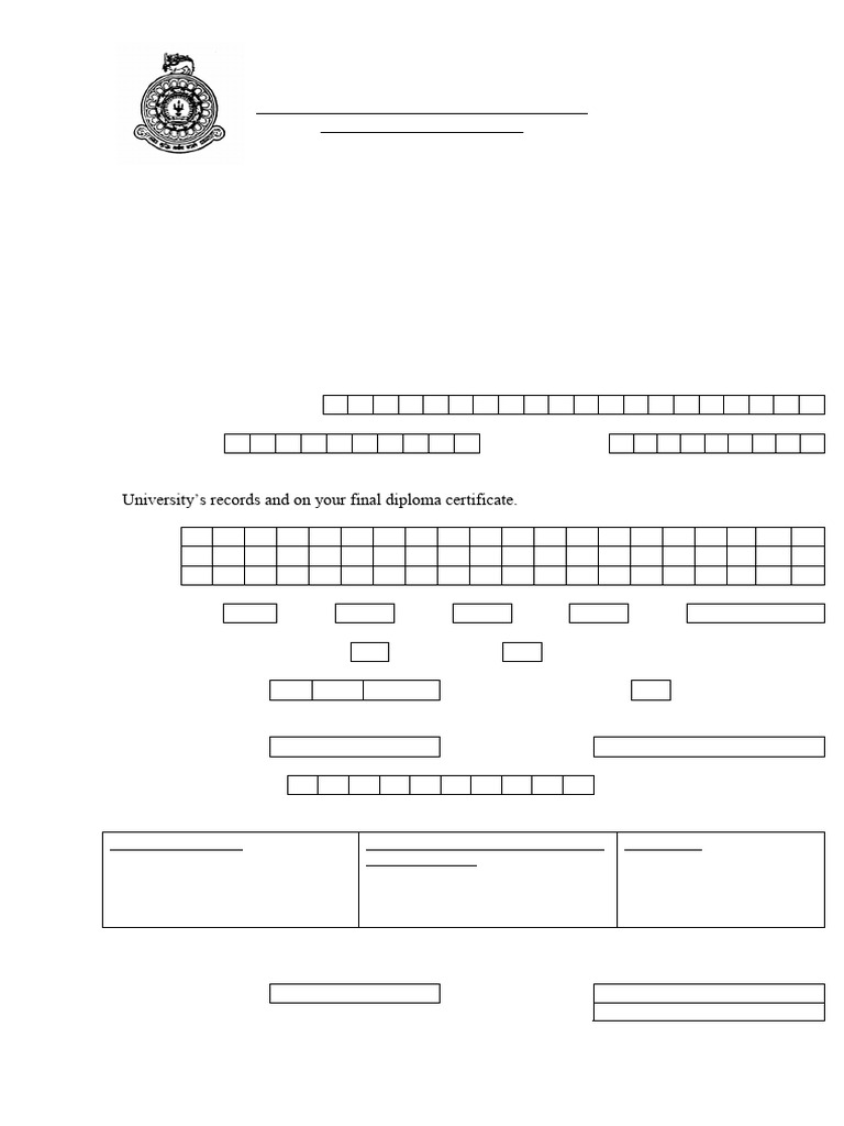 Applicationform PG Dip HQ Ps | PDF