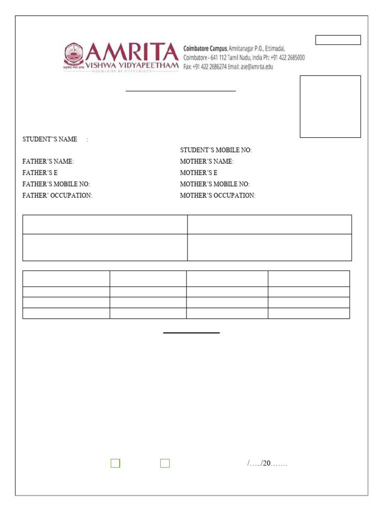 Application Forms | PDF