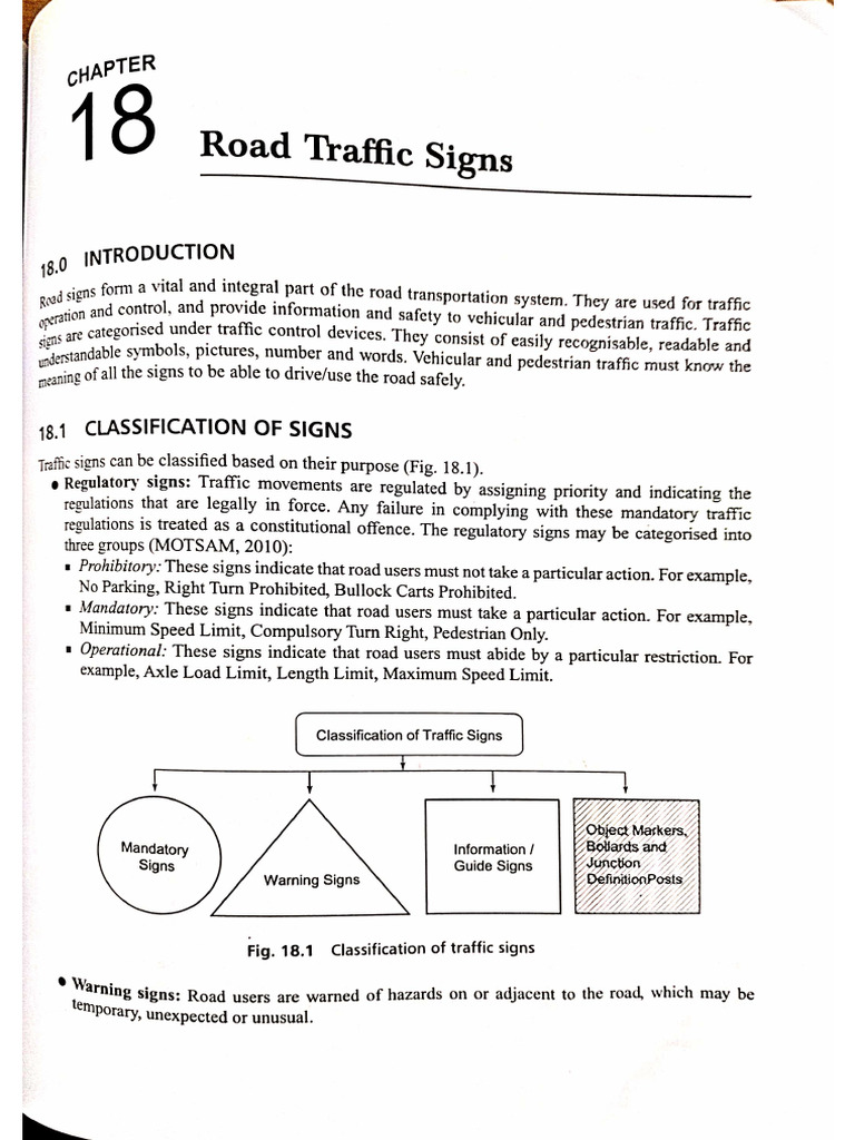 Road Traffic Signs | PDF