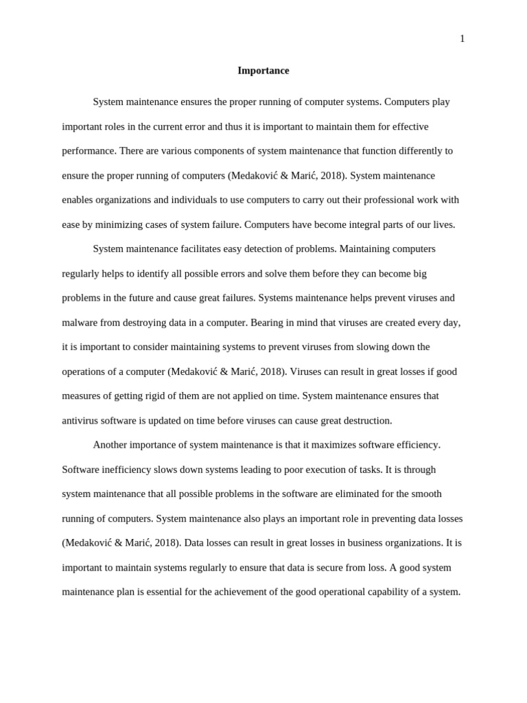 System Implementation and Maintenance | PDF