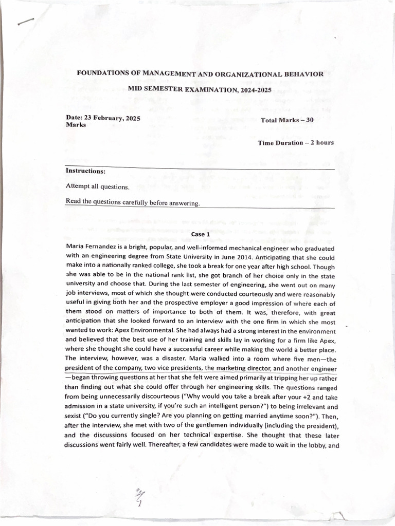 6th Mid Sem | PDF