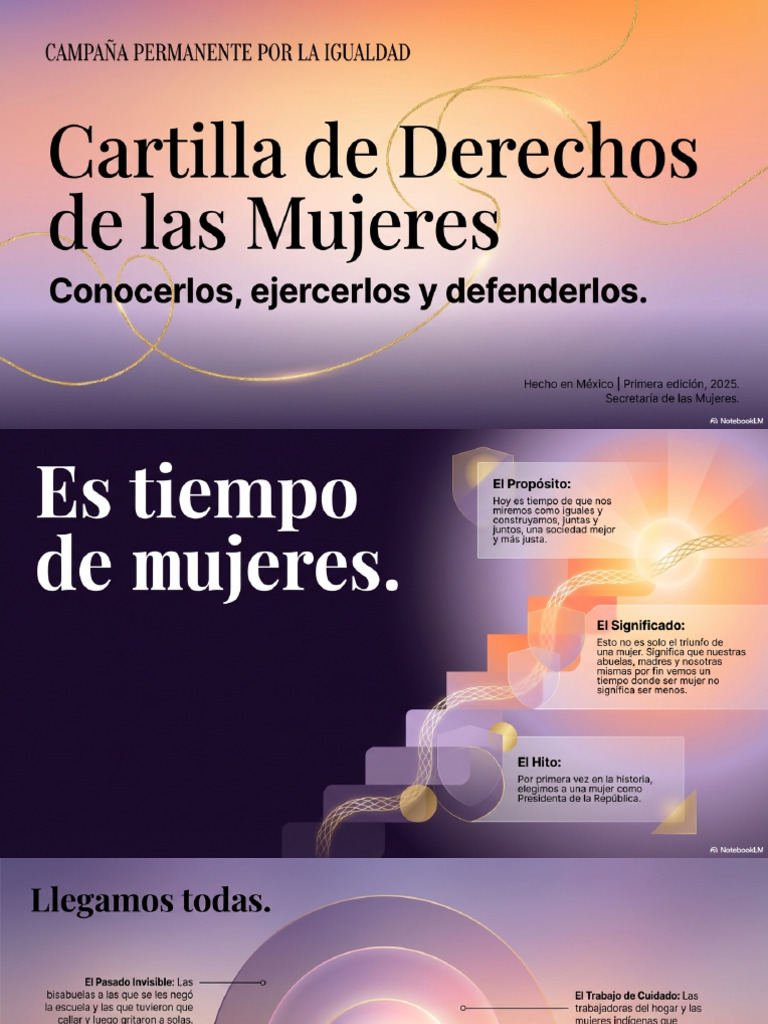 Presentacion Cartilla de Los Derechos de Las Mujeres JRH | PDF