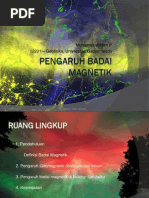 Download Badai Magnetik Dan Pengaruhnya PPT by Wildan M Perdana SN101472714 doc pdf