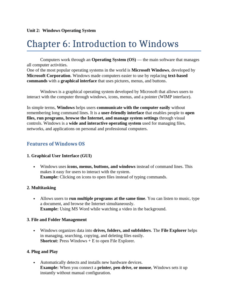 Fundamental Unit 2 | PDF | Icon (Computing) | Graphical User Interfaces