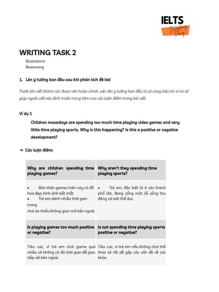 Writing Task 2 | PDF
