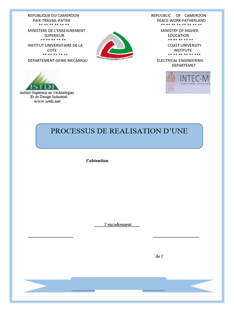 Rapport de Stage Academique | PDF