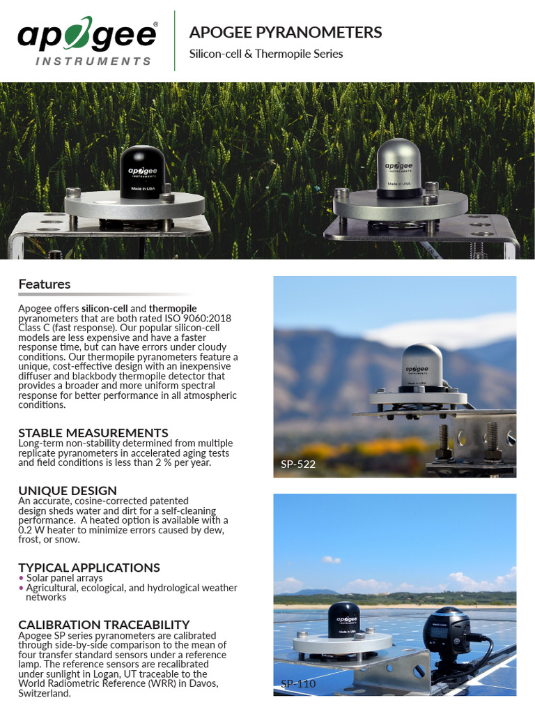 SP Spec Sheet | PDF