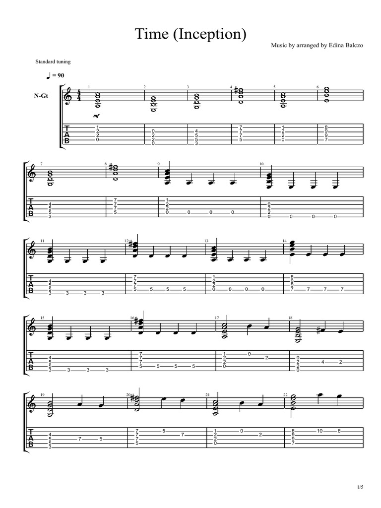 Time (Inception) New | PDF