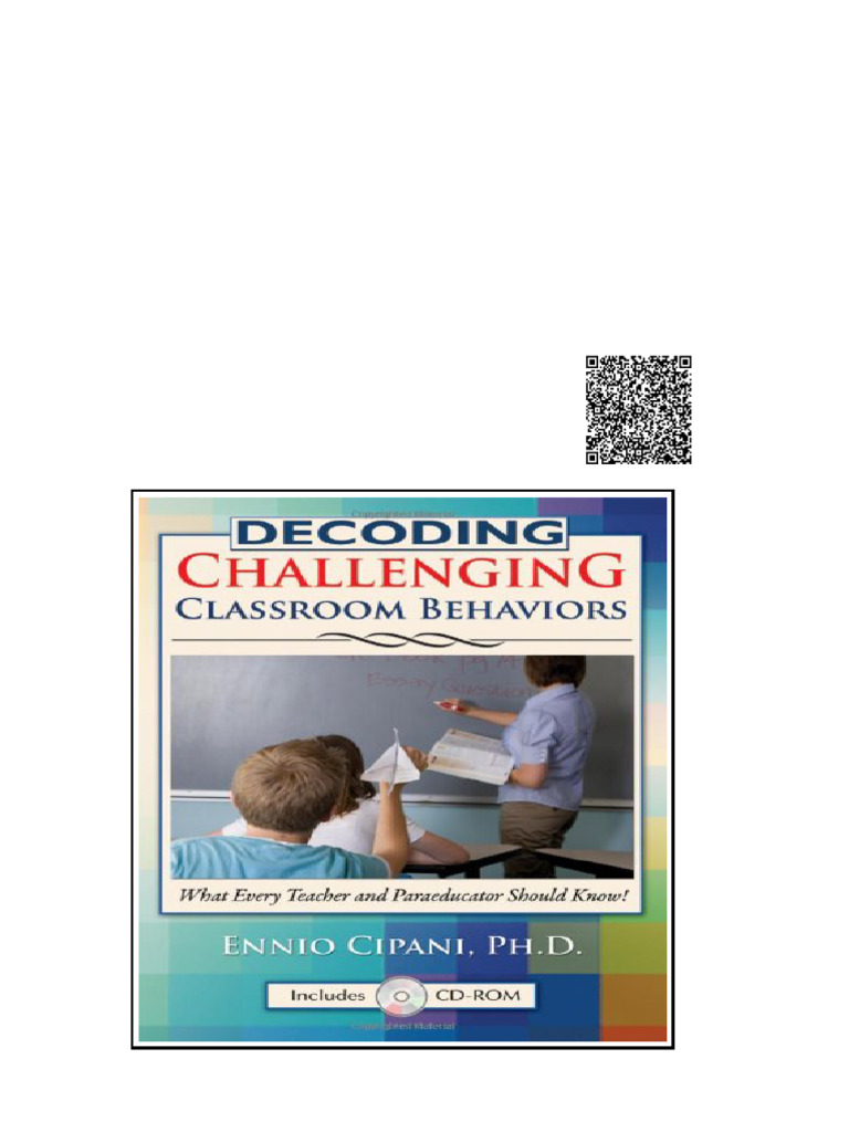Decoding Challenging Classroom Behaviors What Every Teacher and ...