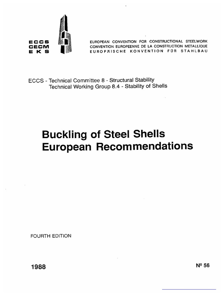 Buckling of Steel Shells European Recommendations | PDF