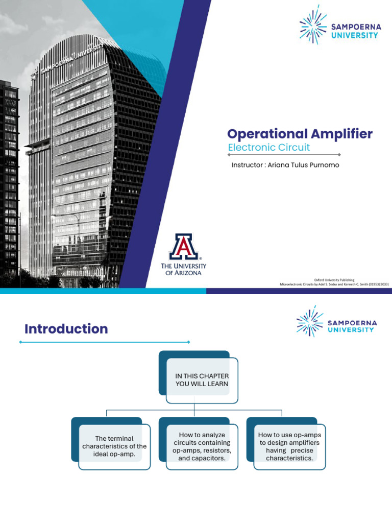 02 Chapter 2 - Operational Amplifiers | PDF