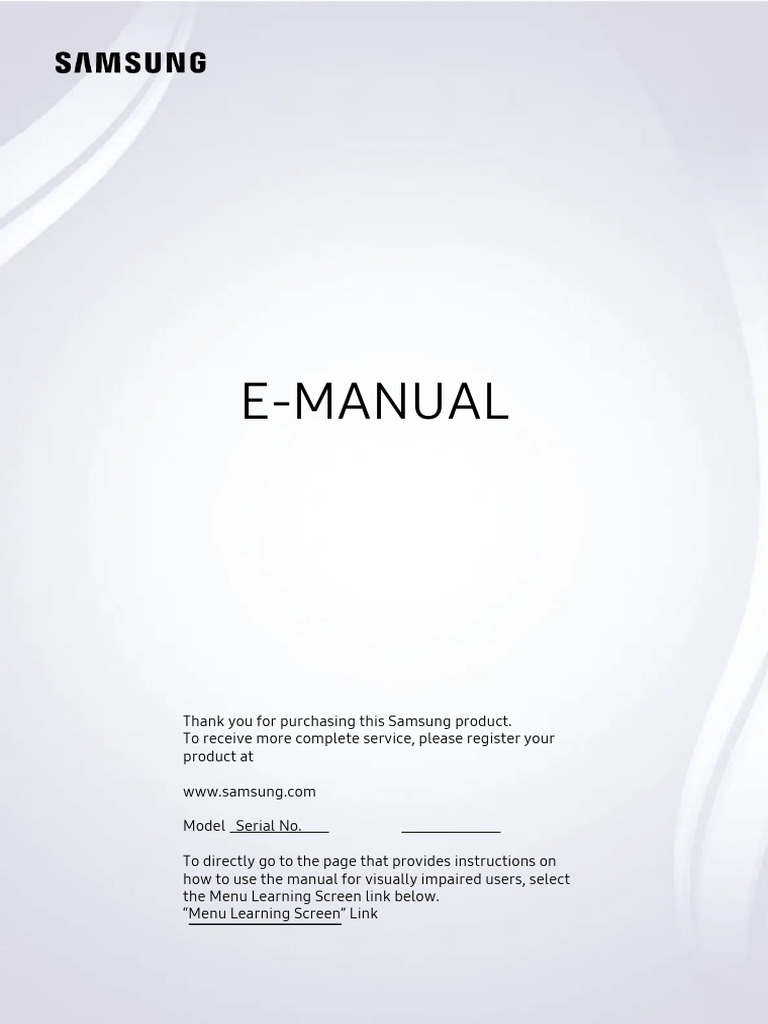 E Manual | PDF