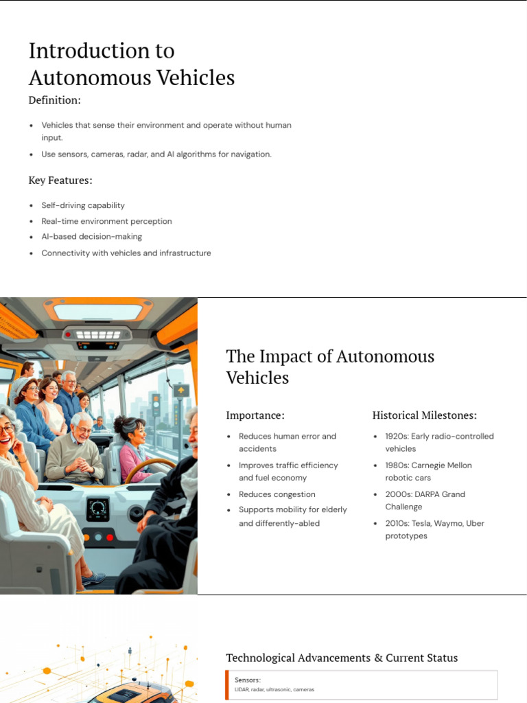 Introduction To Autonomous Vehicles (1) Merged | PDF | Artificial ...