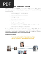 Freight Order Management in SAP TM 1738517146 | PDF | Cargo | Logistics