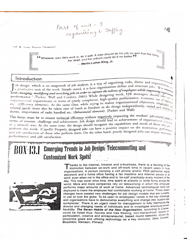 Job Design | PDF