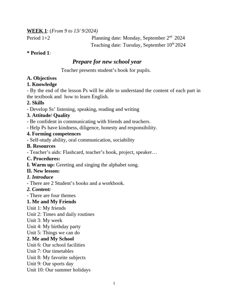 G4 Week 1 | PDF