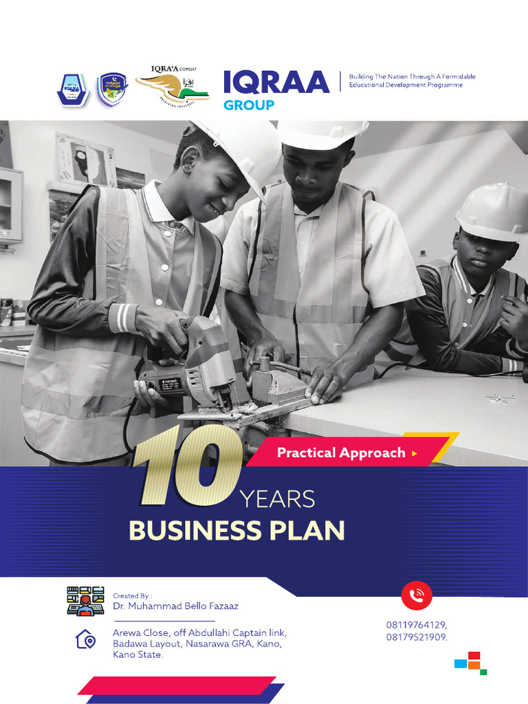 10 Years Business Plan Presentation | PDF
