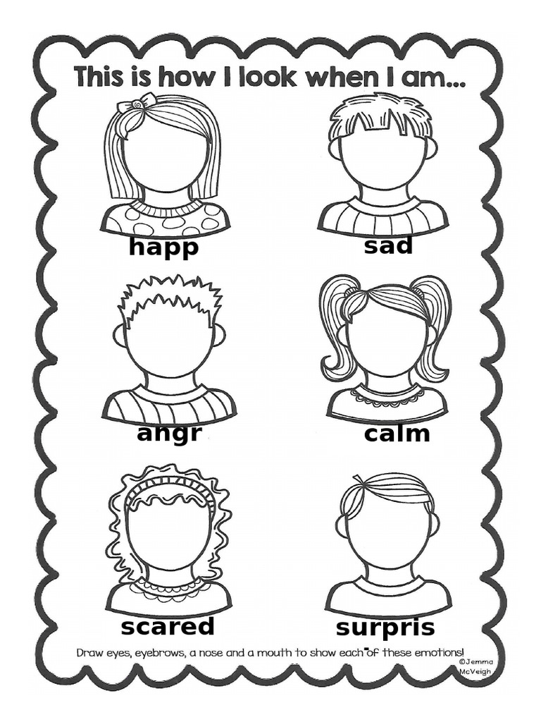 Emotions Table Time | PDF