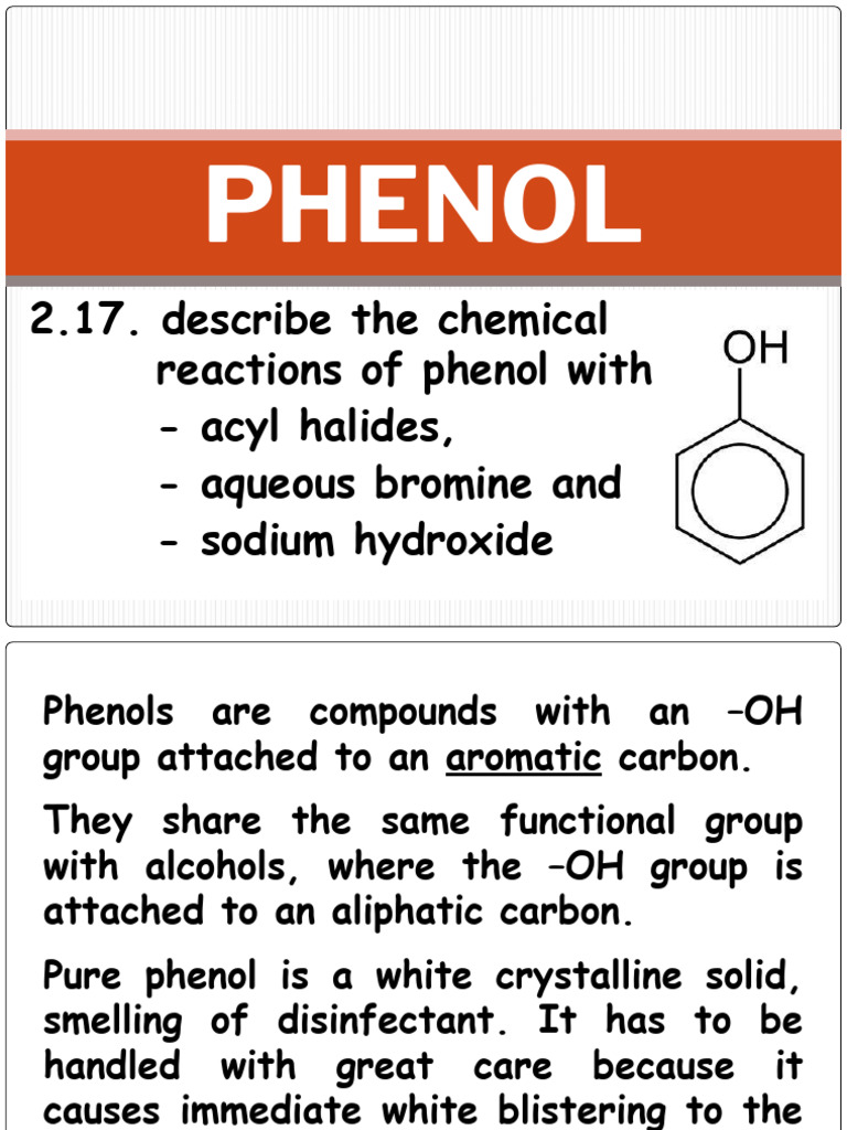 11.1 Phenol | PDF