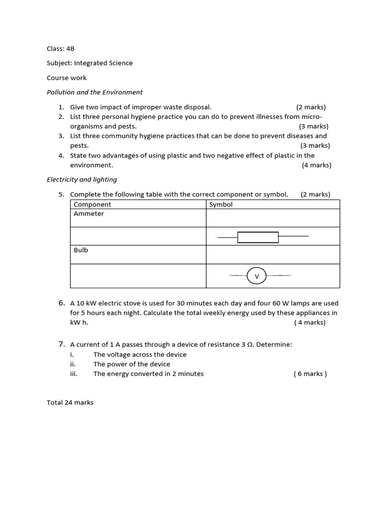 4B Course Work | PDF