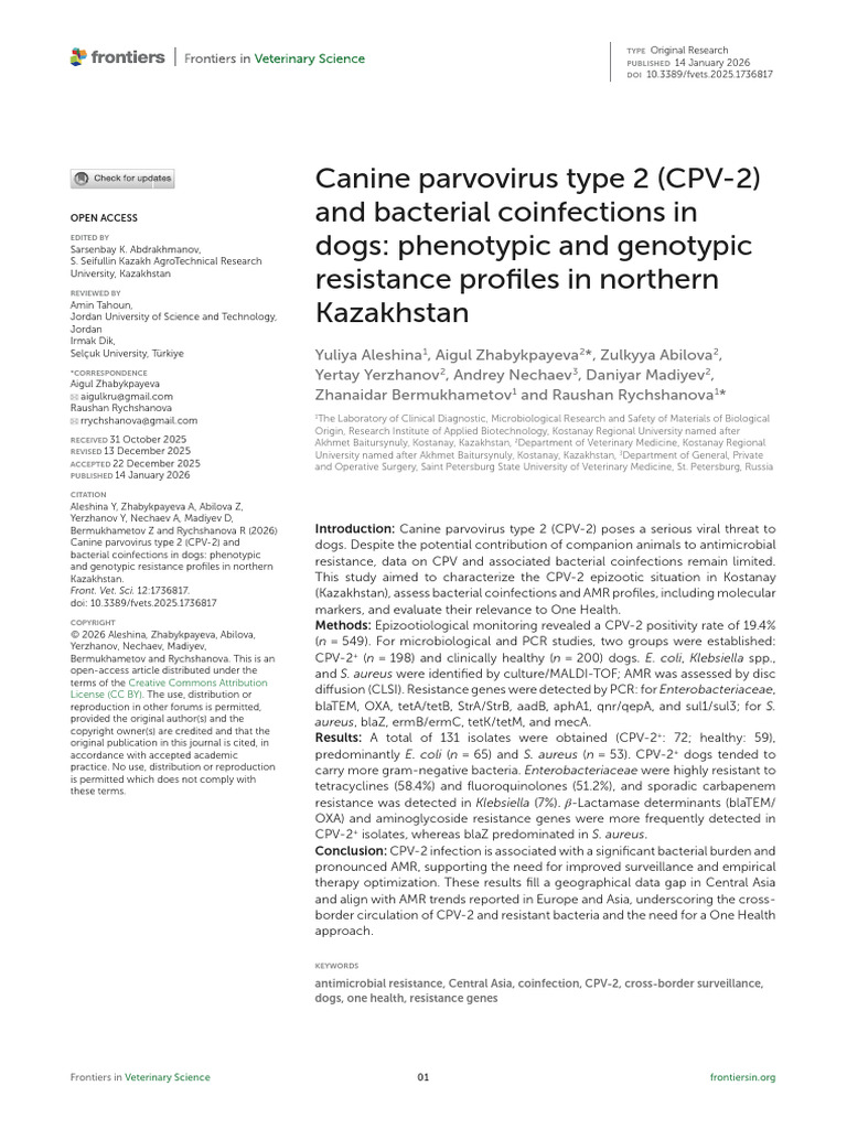 Parvo Vi Rose | PDF