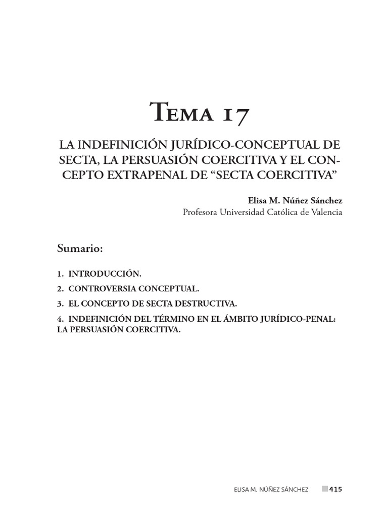 Sectas | PDF | Secta