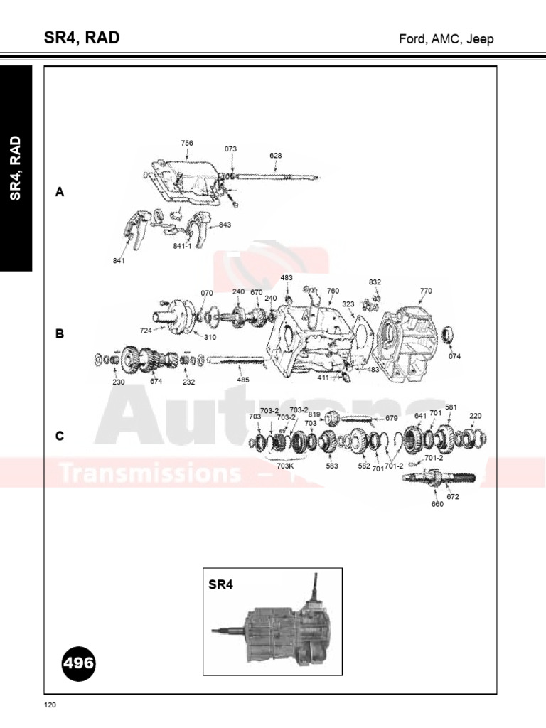 SR4 (RAD) Exploded View and Parts List | PDF