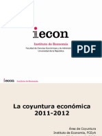 Presentación Informe de Coyuntura Uruguay 2011-2012 - IECON