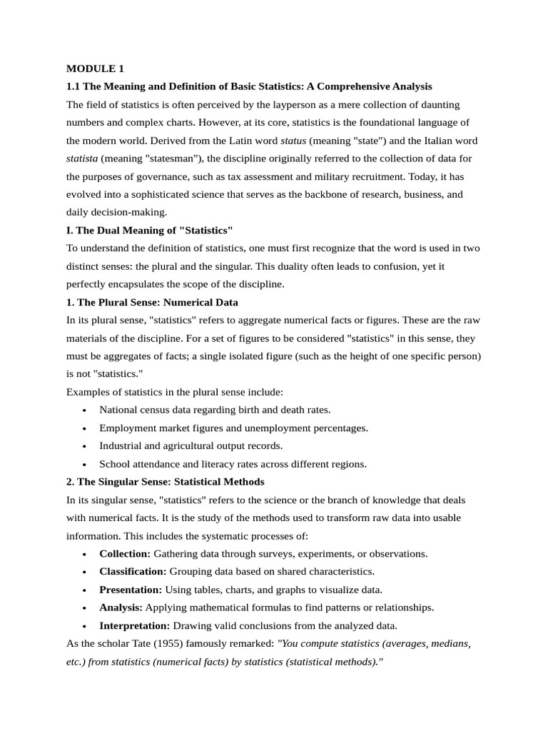 Module 1 | PDF