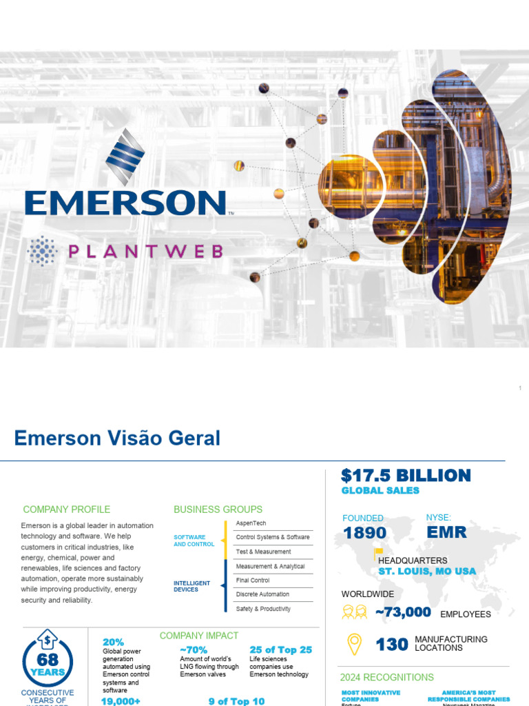 Portfolio Da Emerson Automation Solutions | PDF