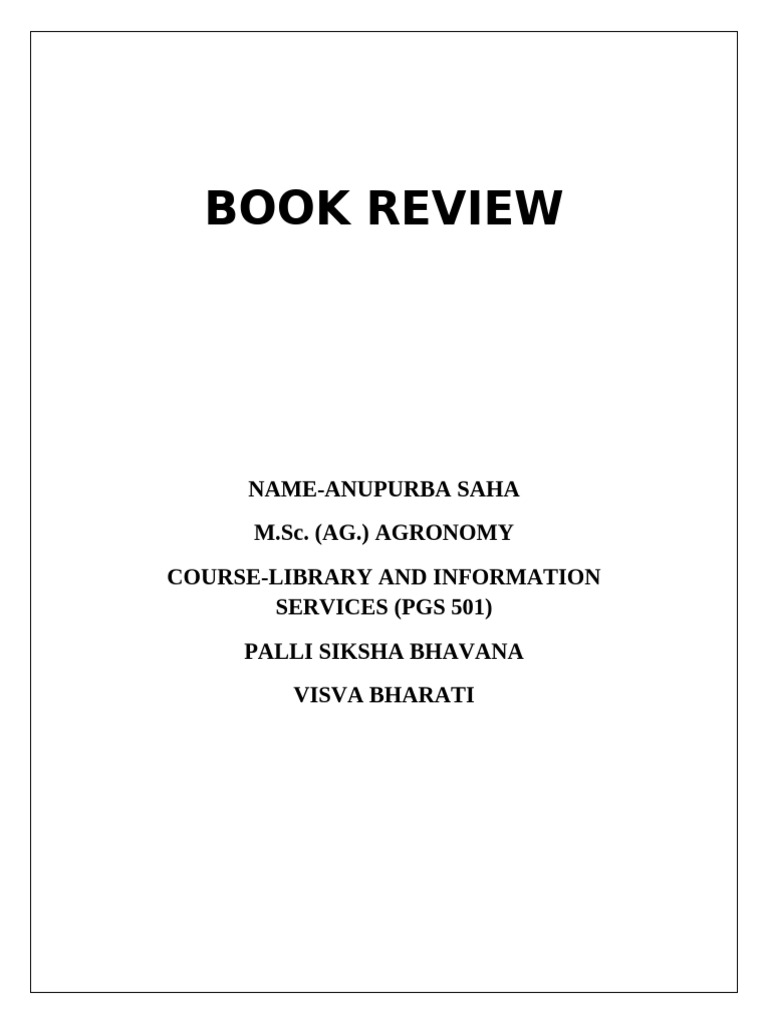 Principles of Agronomy Book Review | PDF