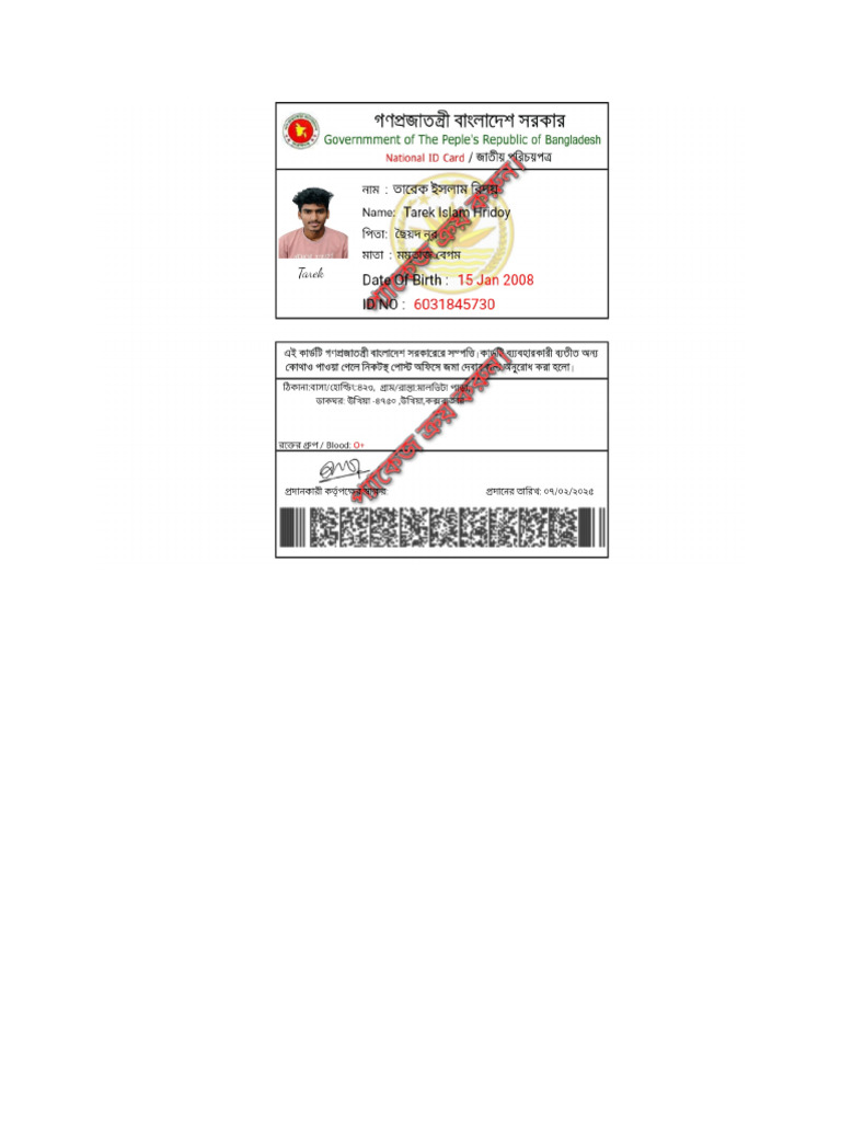 Nid Card | PDF