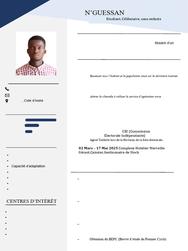 Abraham CV Act | PDF