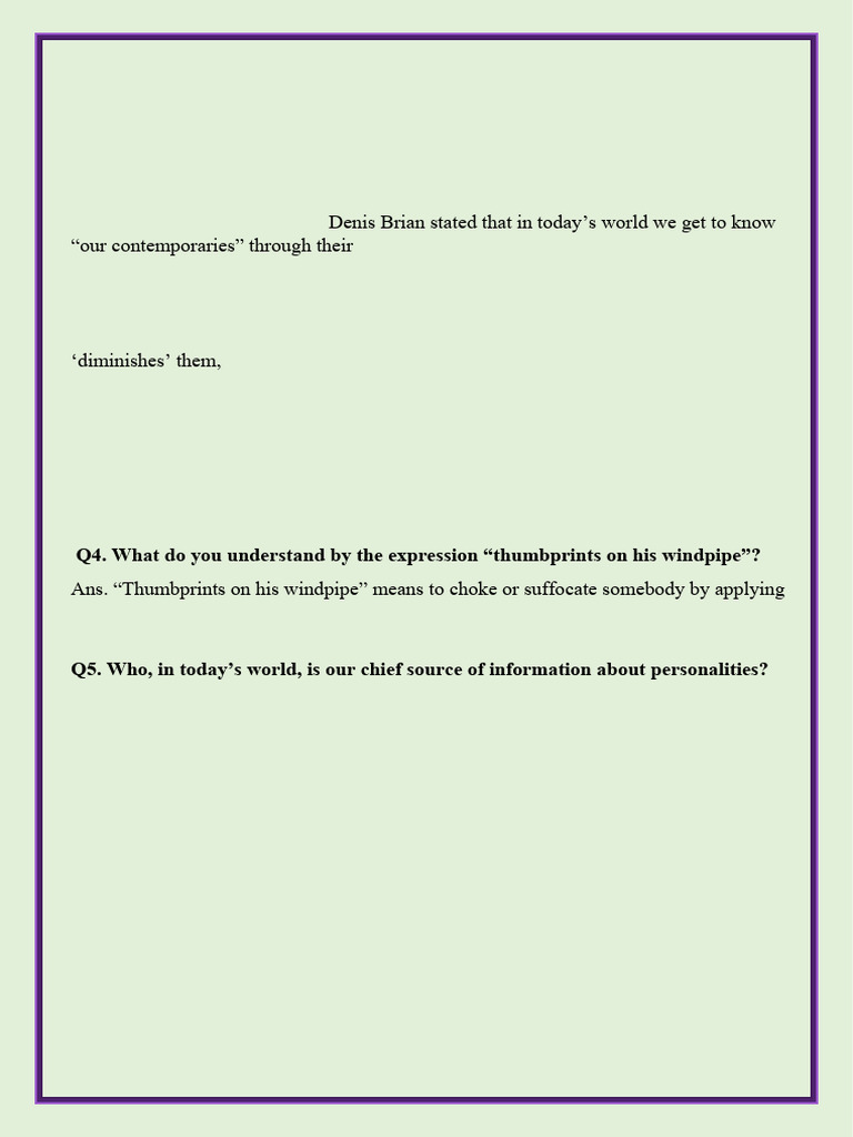 RL7 The Interview | PDF